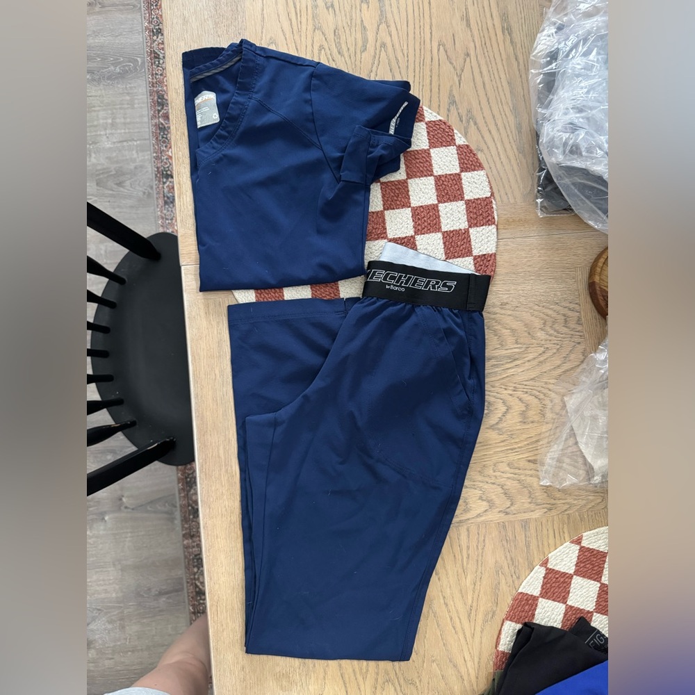 Skechers Navy Blue Apparel Set